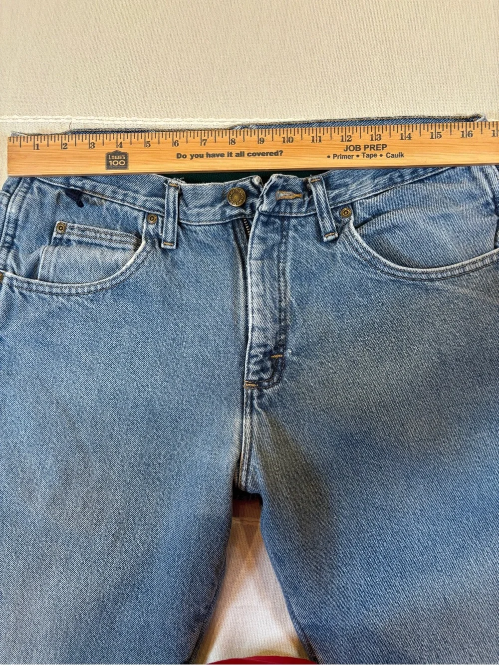 Wrangler Rugged Wear Fleece Lined Relaxed Fit Jeans - 33x32